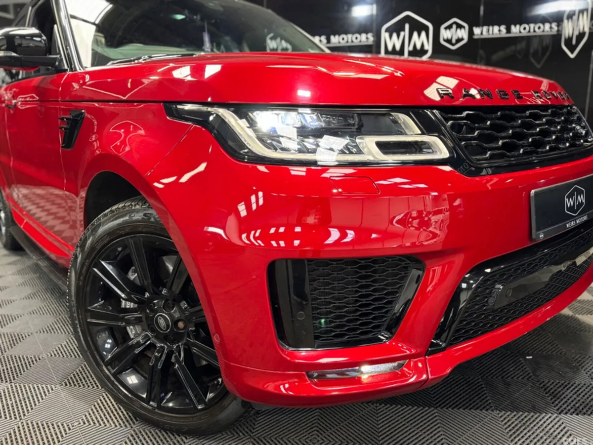 Land Rover Range Rover Sport Estate, Petrol Plug-in Hybrid, 2020, Red