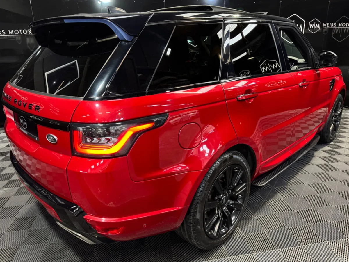 Land Rover Range Rover Sport Estate, Petrol Plug-in Hybrid, 2020, Red