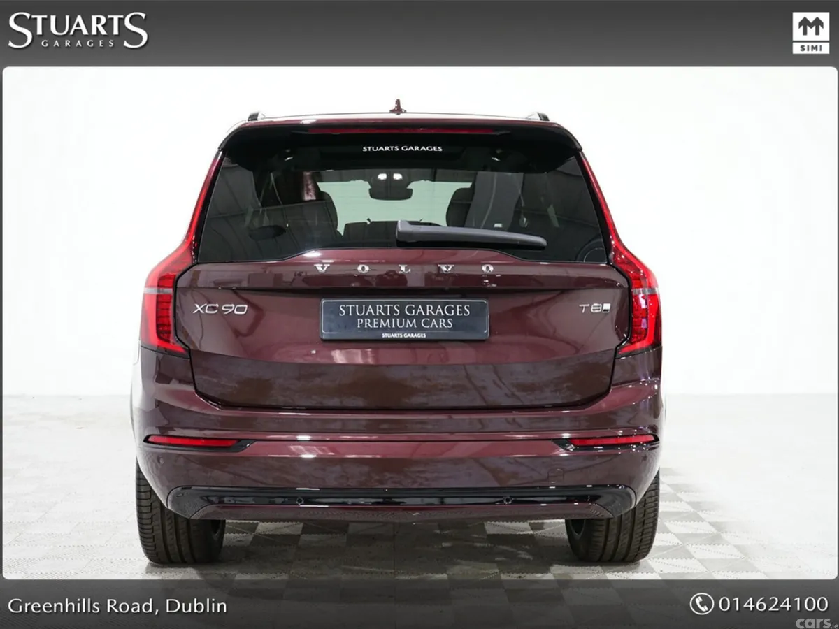 Volvo XC90 Estate, Petrol Plug-in Hybrid, 2026, Red