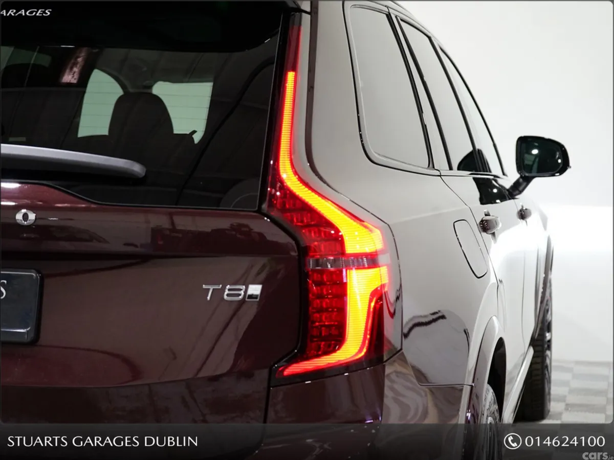 Volvo XC90 Estate, Petrol Plug-in Hybrid, 2026, Red