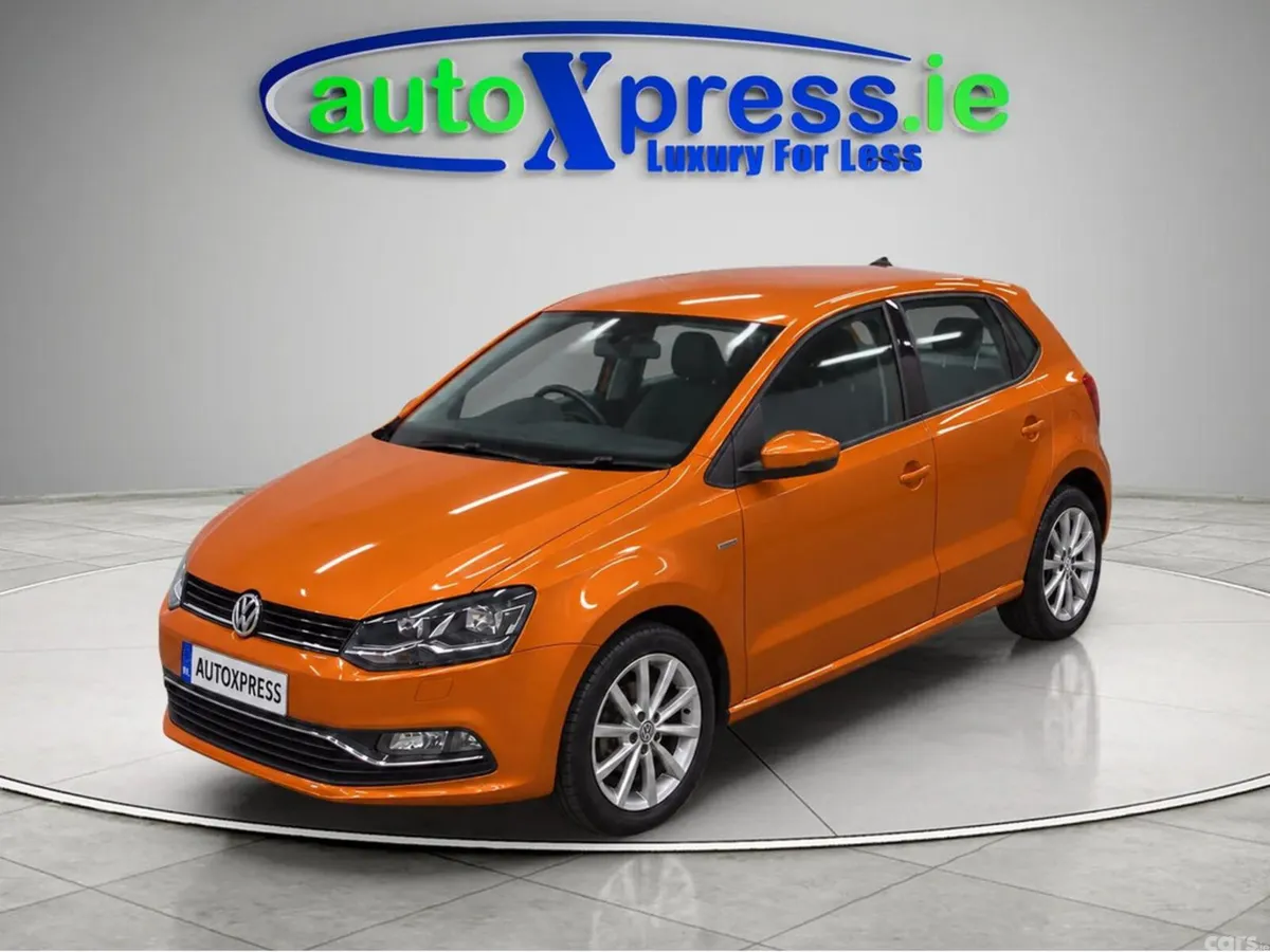 Volkswagen Polo Hatchback, Petrol, 2017, Orange