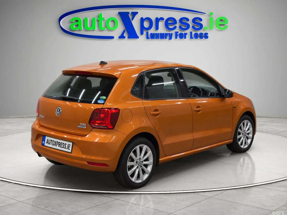 Volkswagen Polo Hatchback, Petrol, 2017, Orange