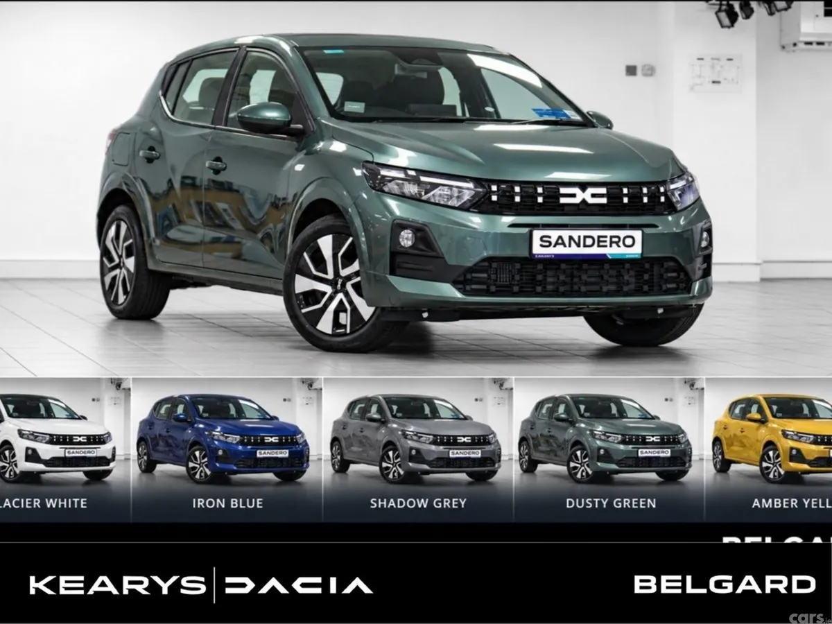 Dacia Sandero Hatchback, Petrol, 2027, Green