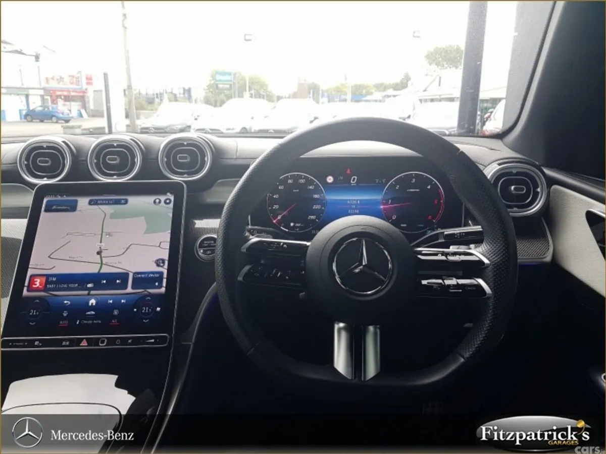 Mercedes-Benz GLC SUV, Diesel Hybrid, 2024, White