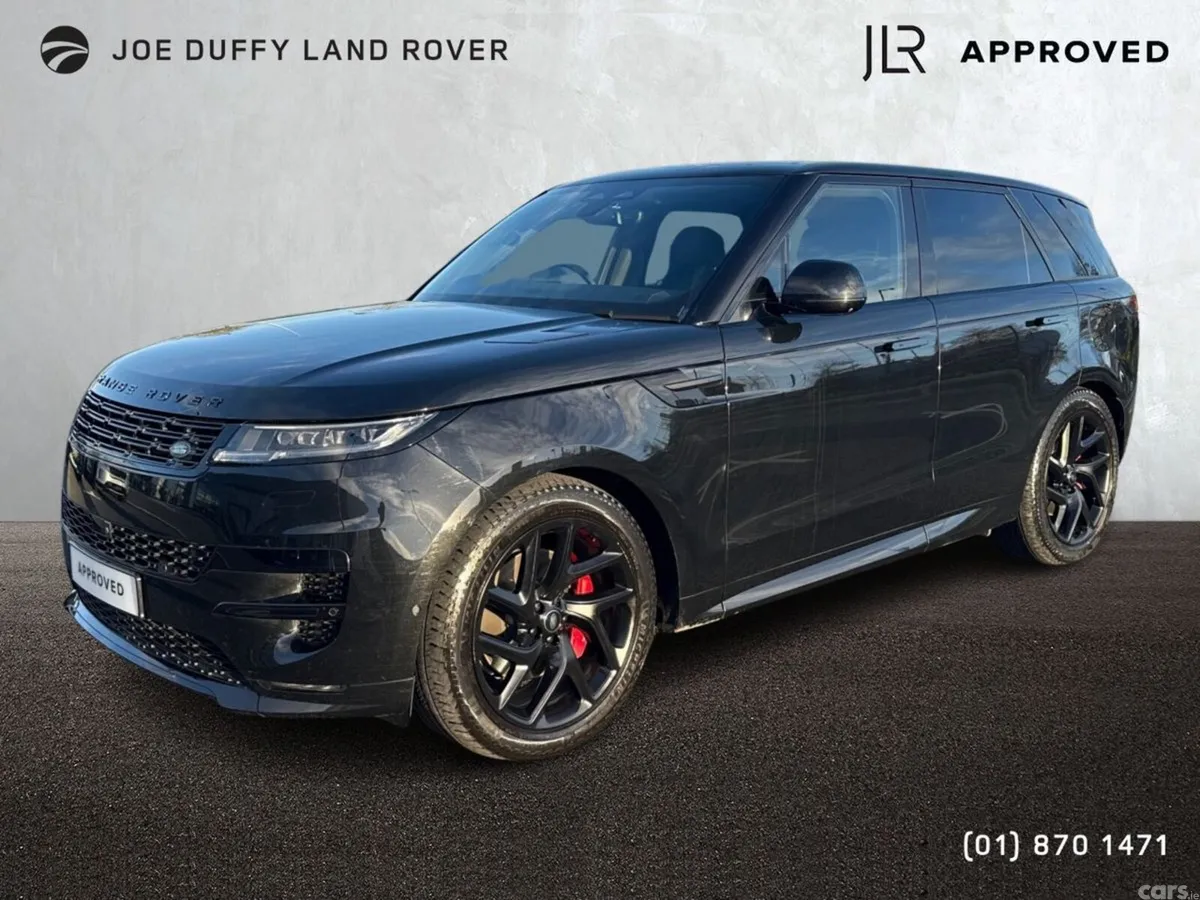 Land Rover Range Rover Sport SUV, Petrol Plug-in Hybrid, 2025, Black