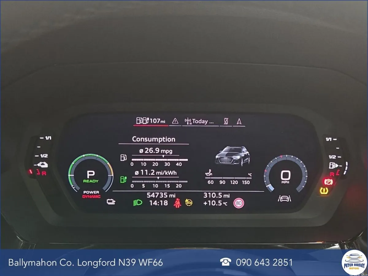 Audi A3 Hatchback, Petrol Plug-in Hybrid, 2024, Black