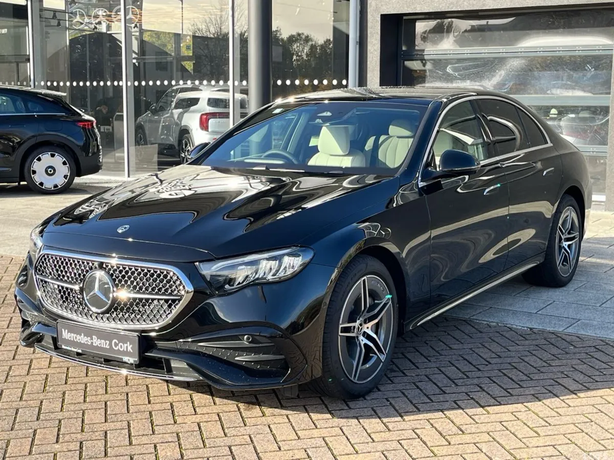 Mercedes-Benz E-Class Saloon, Diesel Hybrid, 2026, Black