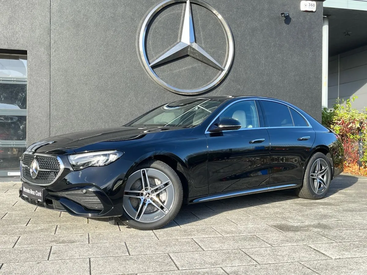 Mercedes-Benz E-Class Saloon, Diesel Hybrid, 2026, Black