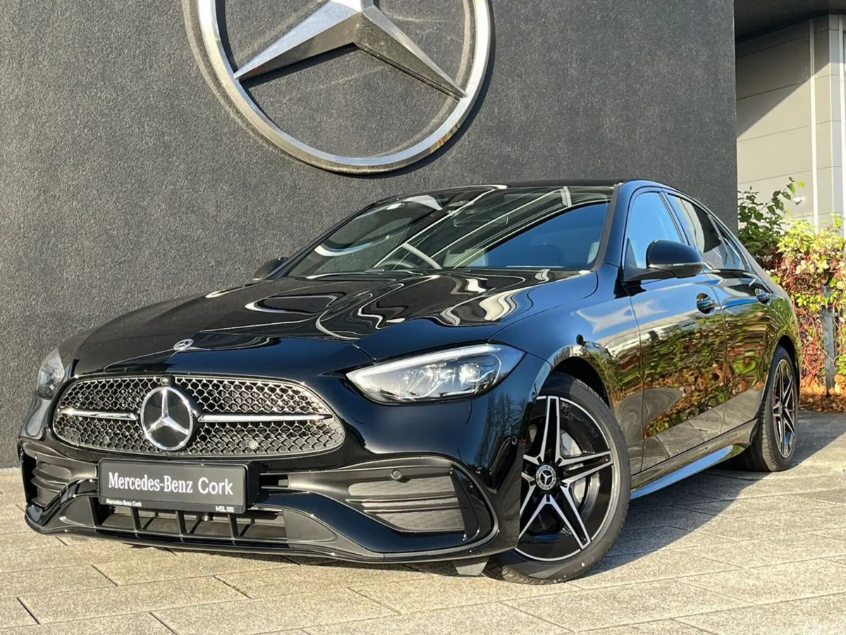 Mercedes-Benz C-Class Saloon, Diesel Hybrid, 2026, Black