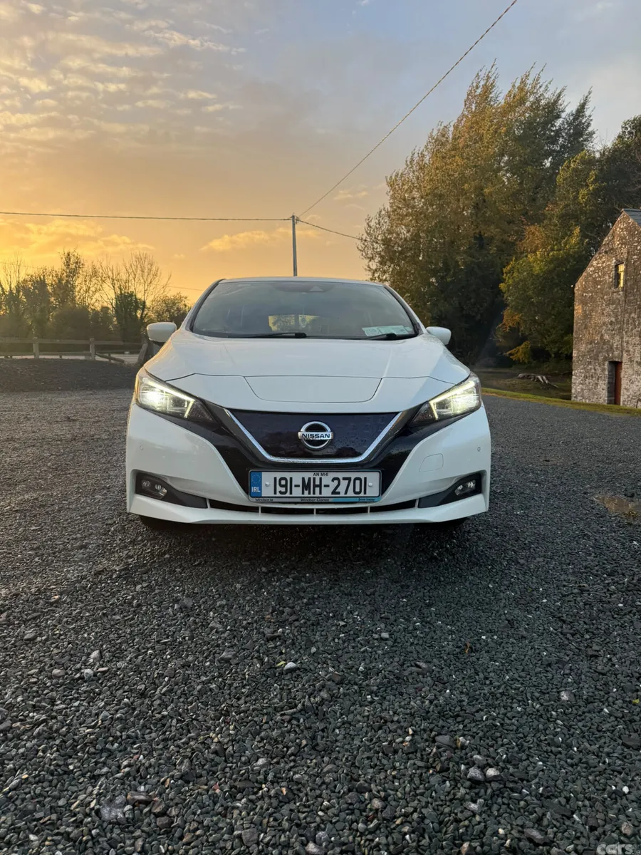 Nissan Leaf Hatchback, Electric, 2019, White