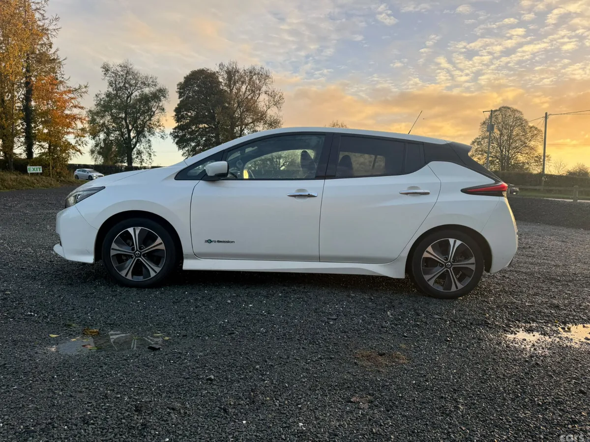 Nissan Leaf Hatchback, Electric, 2019, White