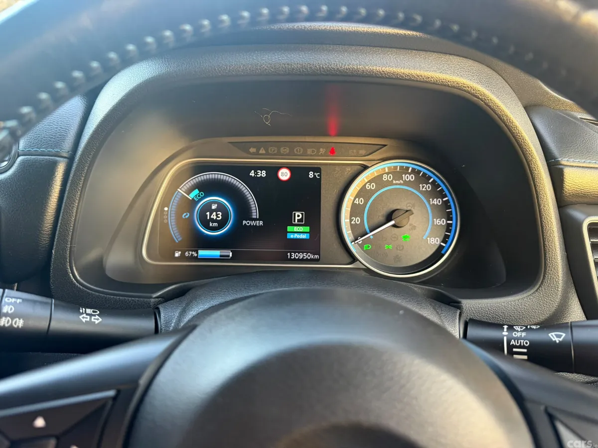 Nissan Leaf Hatchback, Electric, 2019, White