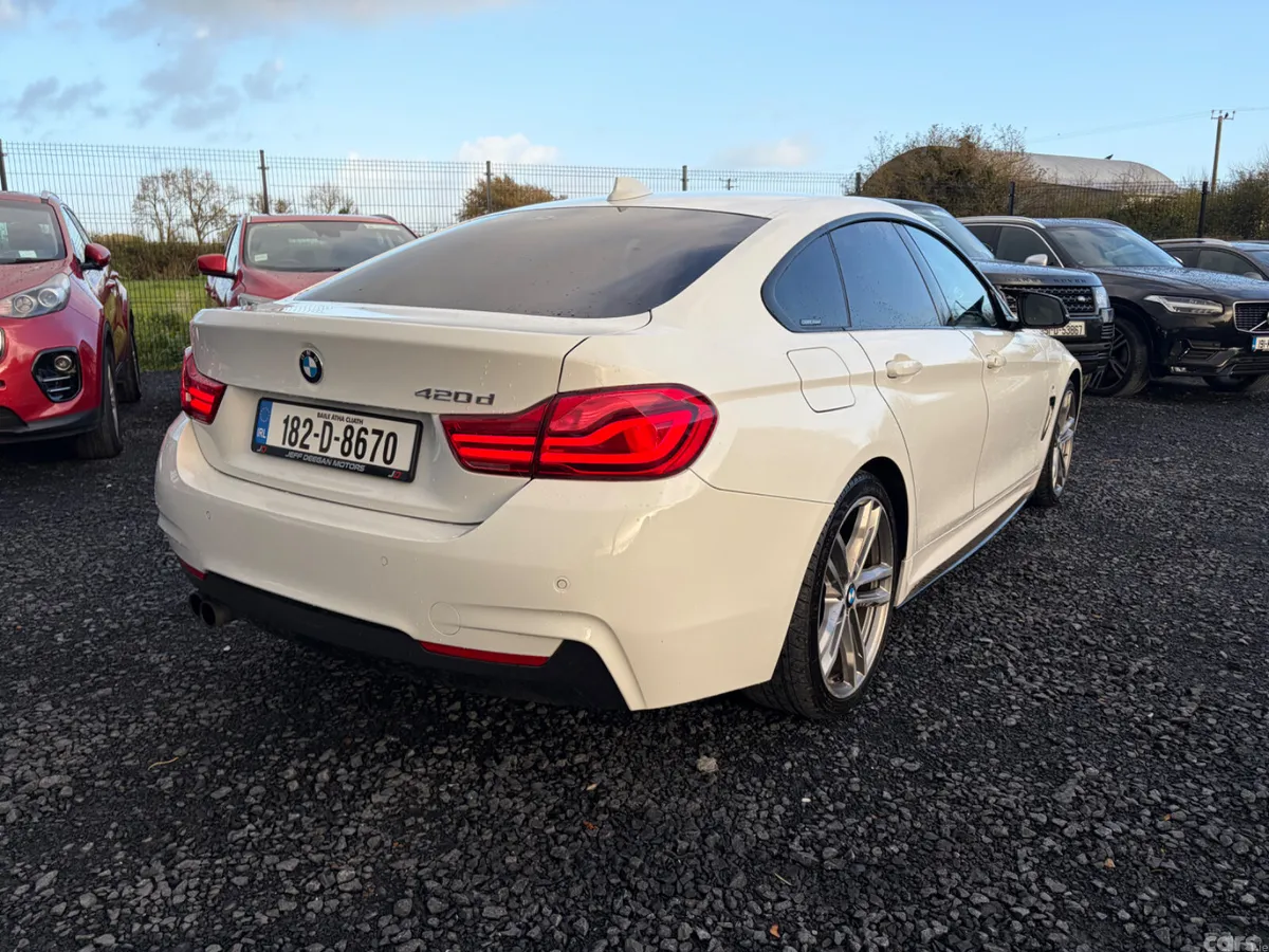 BMW 4-Series Saloon, Diesel, 2018, White