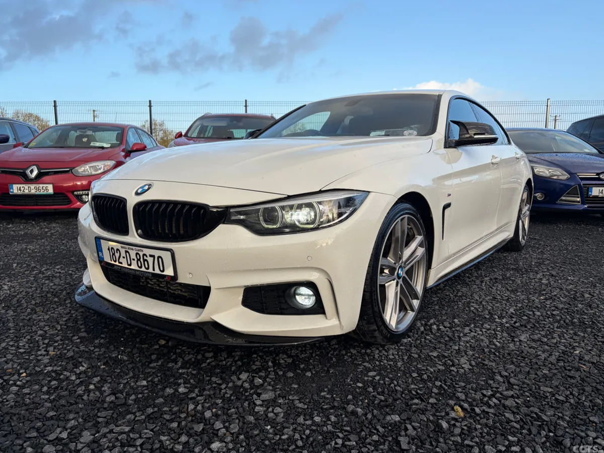 BMW 4-Series Saloon, Diesel, 2018, White