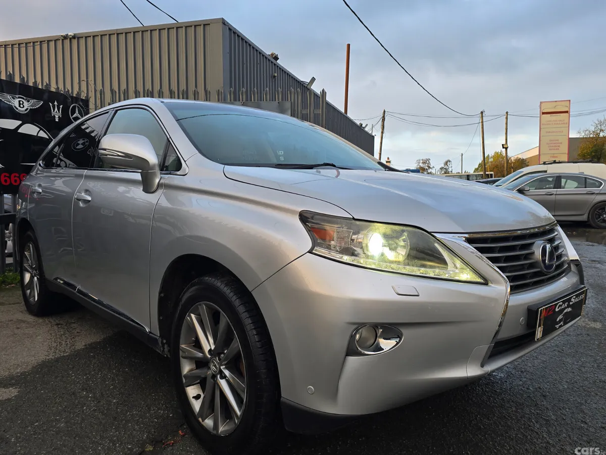 Lexus RX SUV, Petrol Hybrid, 2013, Silver