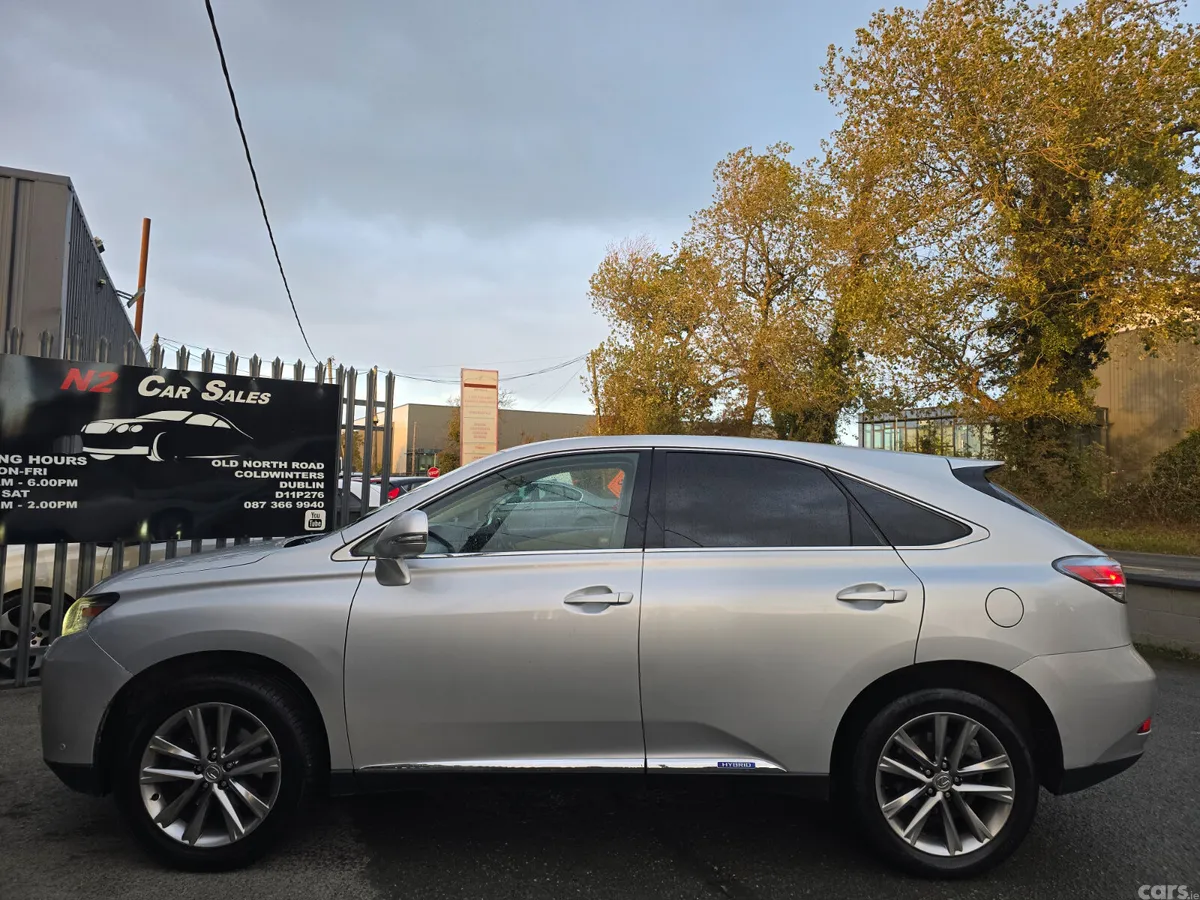 Lexus RX SUV, Petrol Hybrid, 2013, Silver