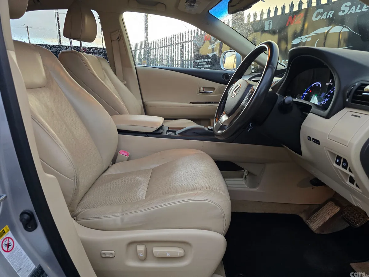 Lexus RX SUV, Petrol Hybrid, 2013, Silver