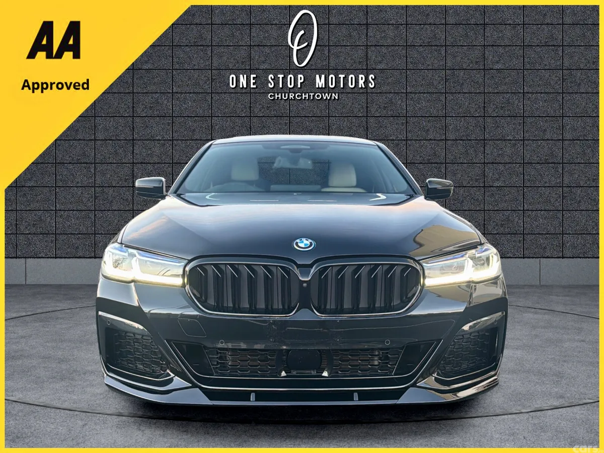 BMW 5-Series Saloon, Petrol Plug-in Hybrid, 2022, Black