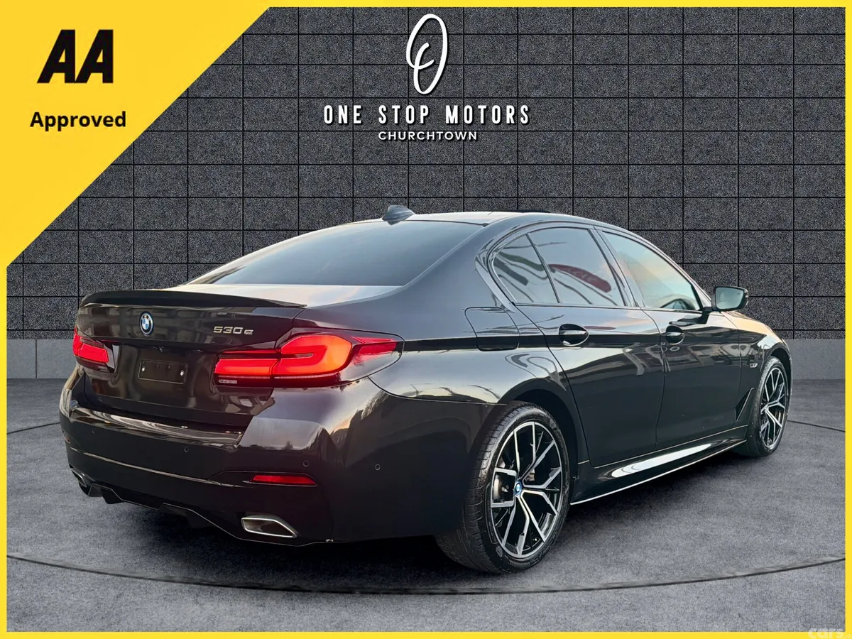 BMW 5-Series Saloon, Petrol Plug-in Hybrid, 2022, Black