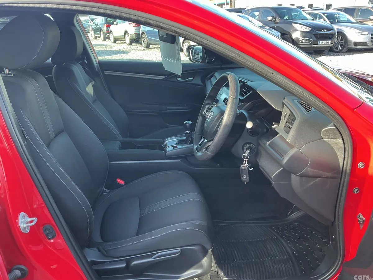 Honda Civic Hatchback, Petrol, 2018, Red