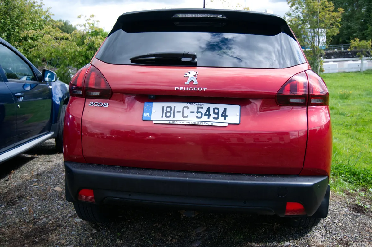 Peugeot 2008 Estate, Diesel, 2018, Red