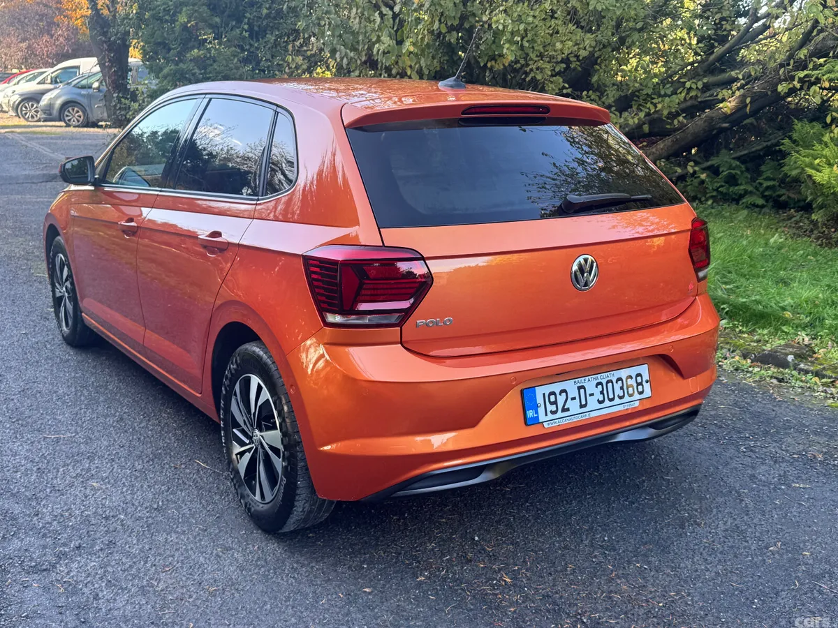 Volkswagen Polo Hatchback, Petrol, 2019, Orange