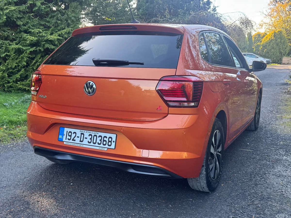 Volkswagen Polo Hatchback, Petrol, 2019, Orange