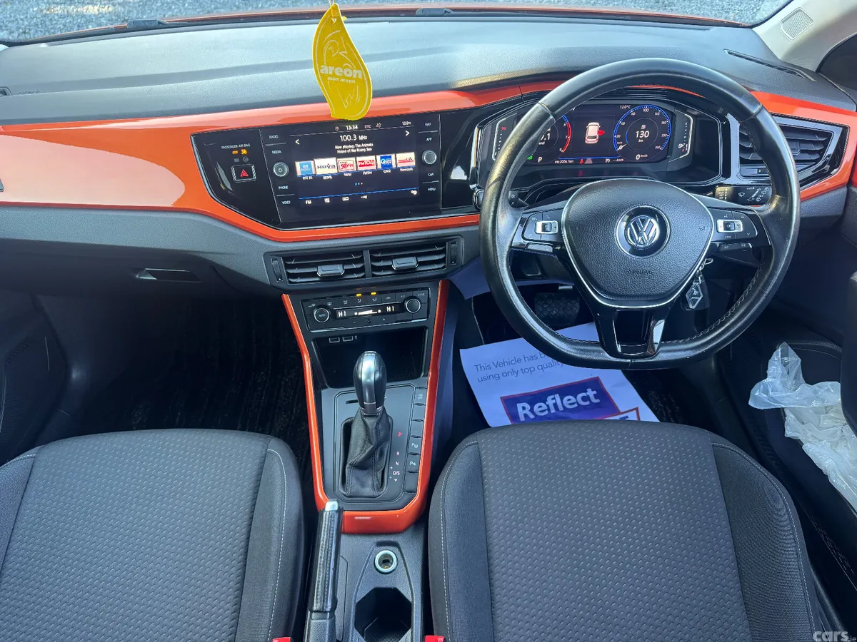 Volkswagen Polo Hatchback, Petrol, 2019, Orange