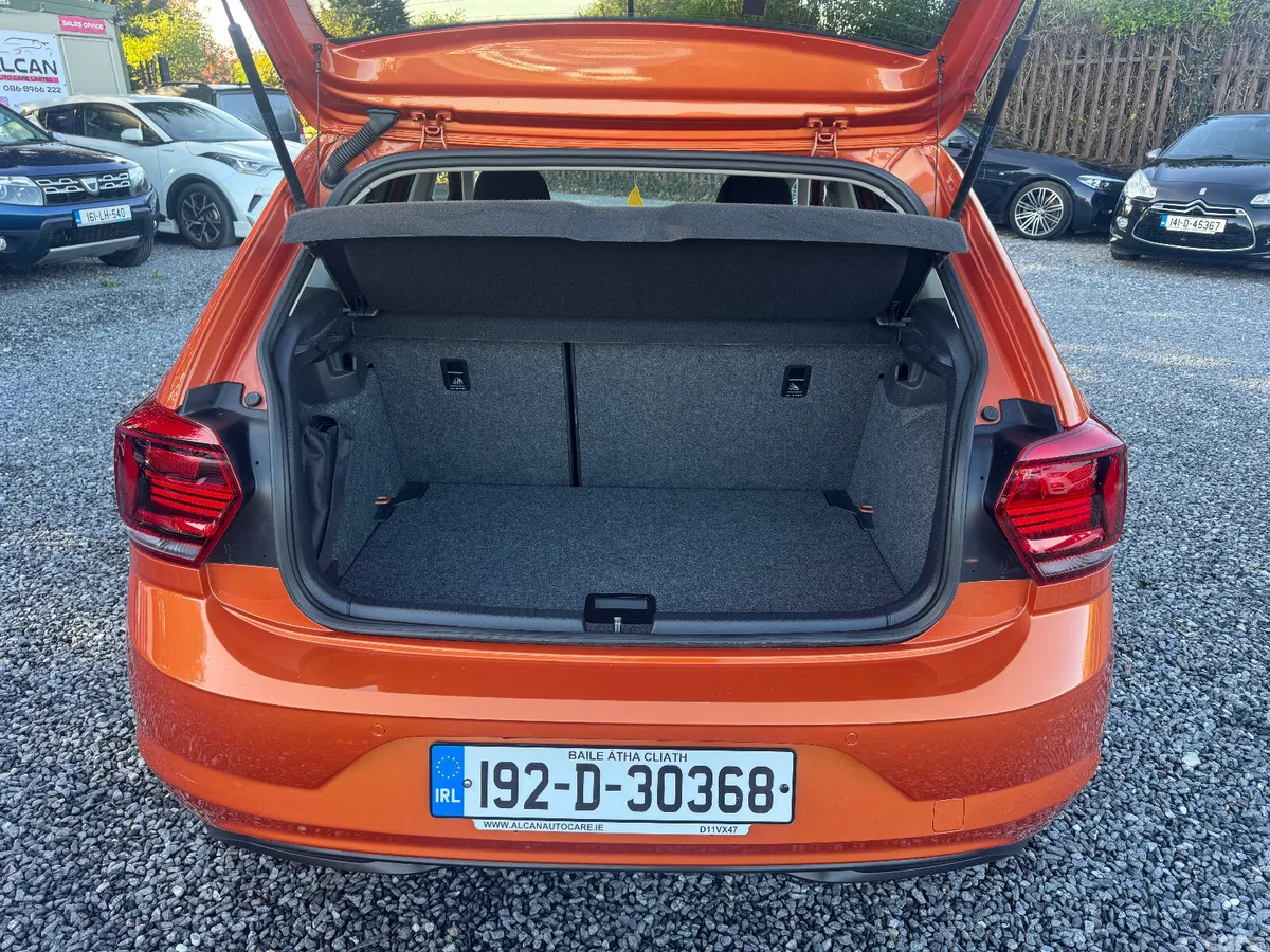 Volkswagen Polo Hatchback, Petrol, 2019, Orange