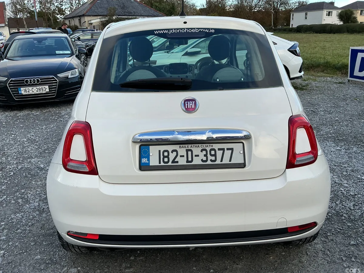 Fiat 500 Hatchback, Petrol, 2018, White