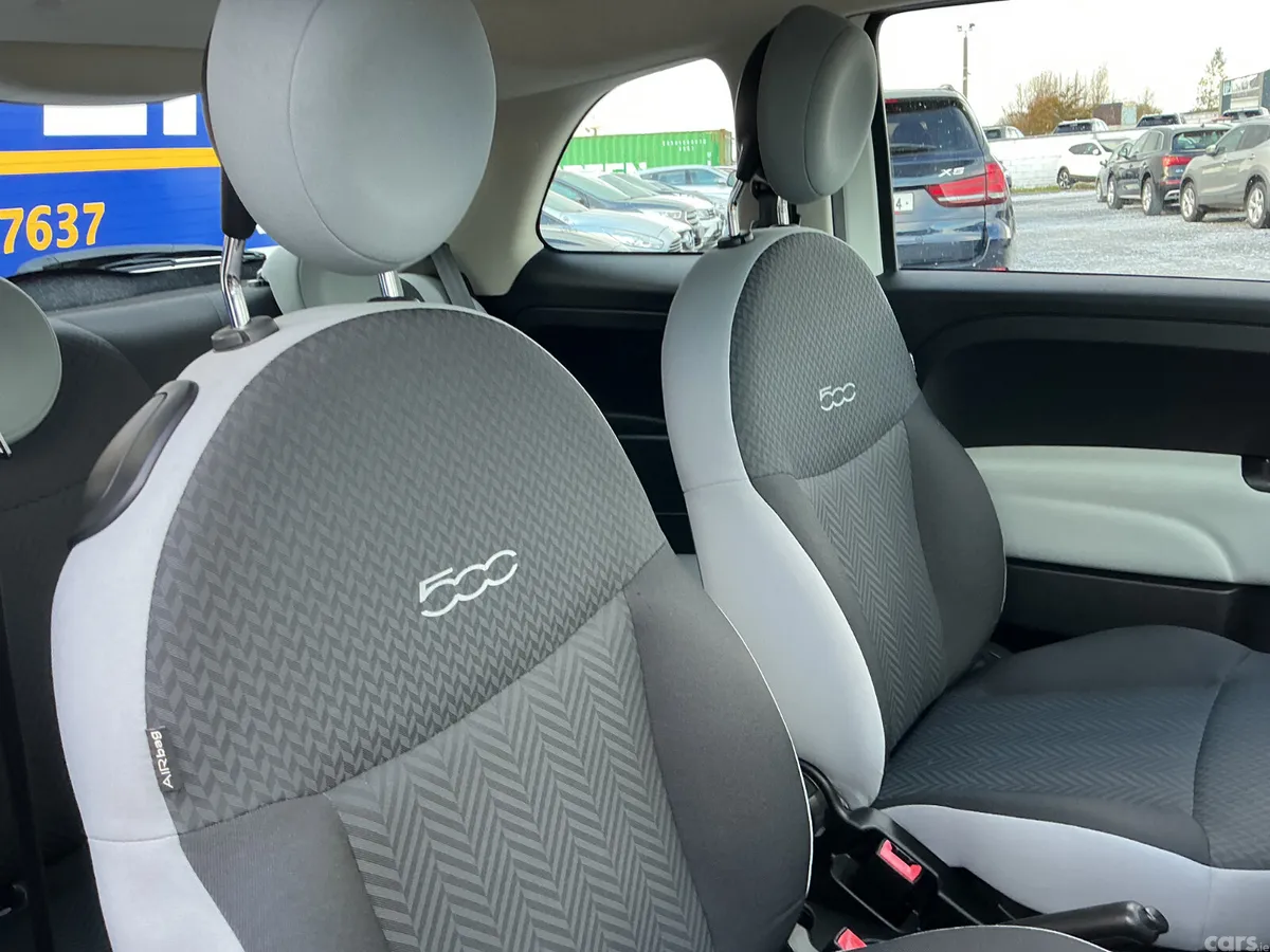 Fiat 500 Hatchback, Petrol, 2018, White