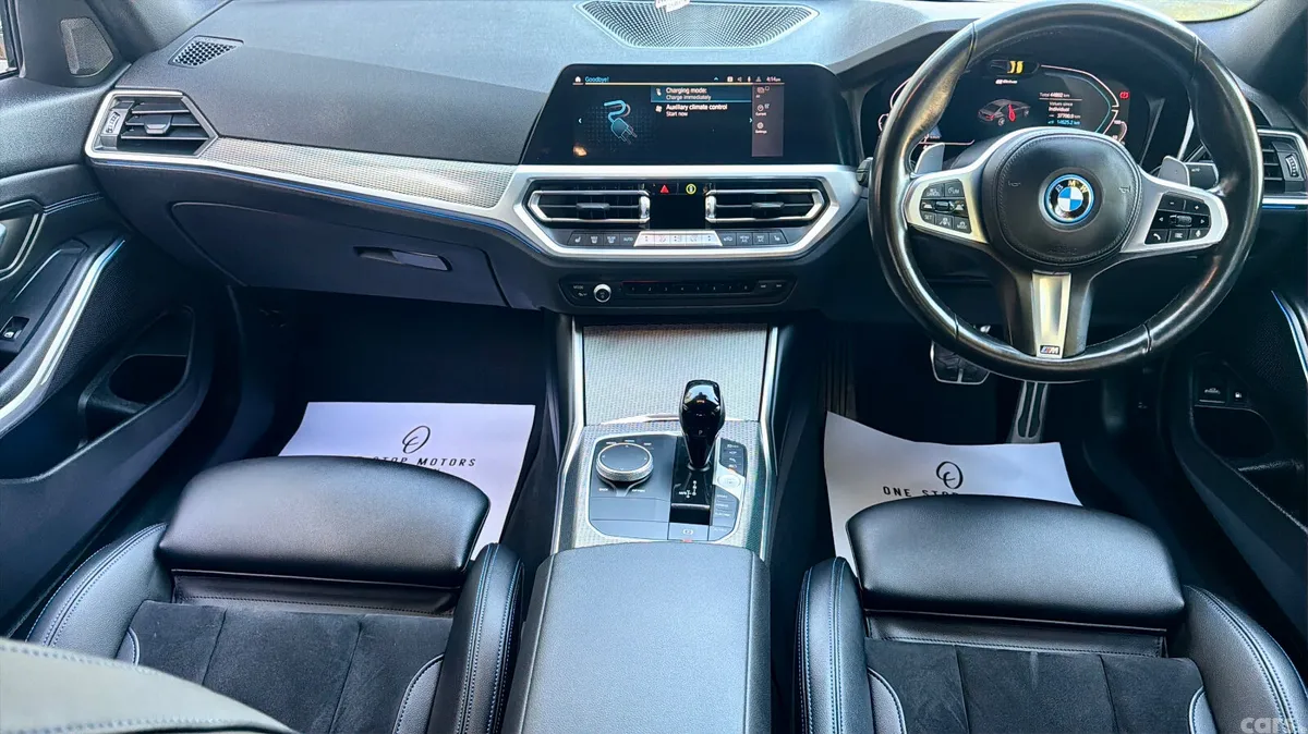 BMW 3-Series Saloon, Petrol Plug-in Hybrid, 2022, Black
