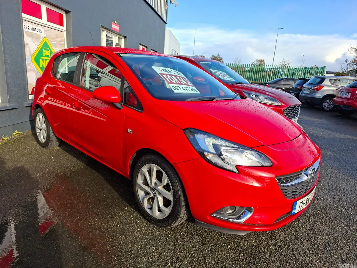 Vauxhall Corsa Hatchback, Petrol, 2017, Red
