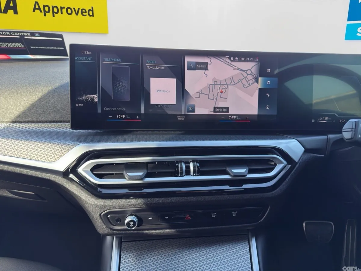 BMW 3-Series Saloon, Petrol Hybrid, 2023, Blue