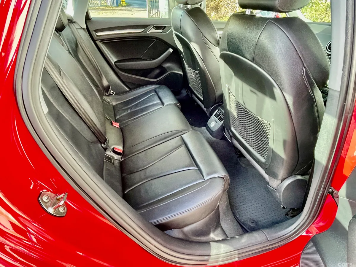 Audi A3 Saloon, Petrol, 2017, Red