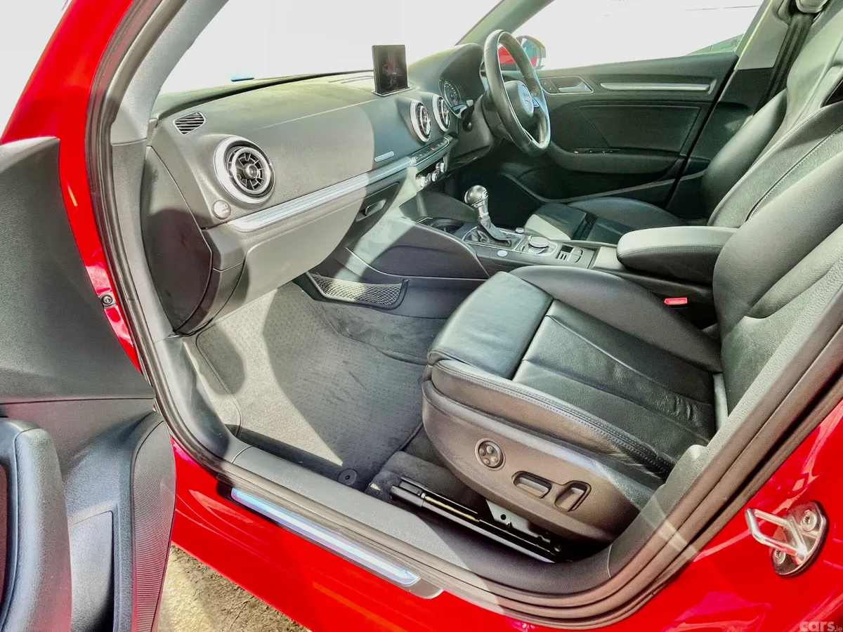 Audi A3 Saloon, Petrol, 2017, Red