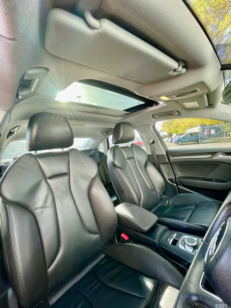 Audi A3 Saloon, Petrol, 2017, Red
