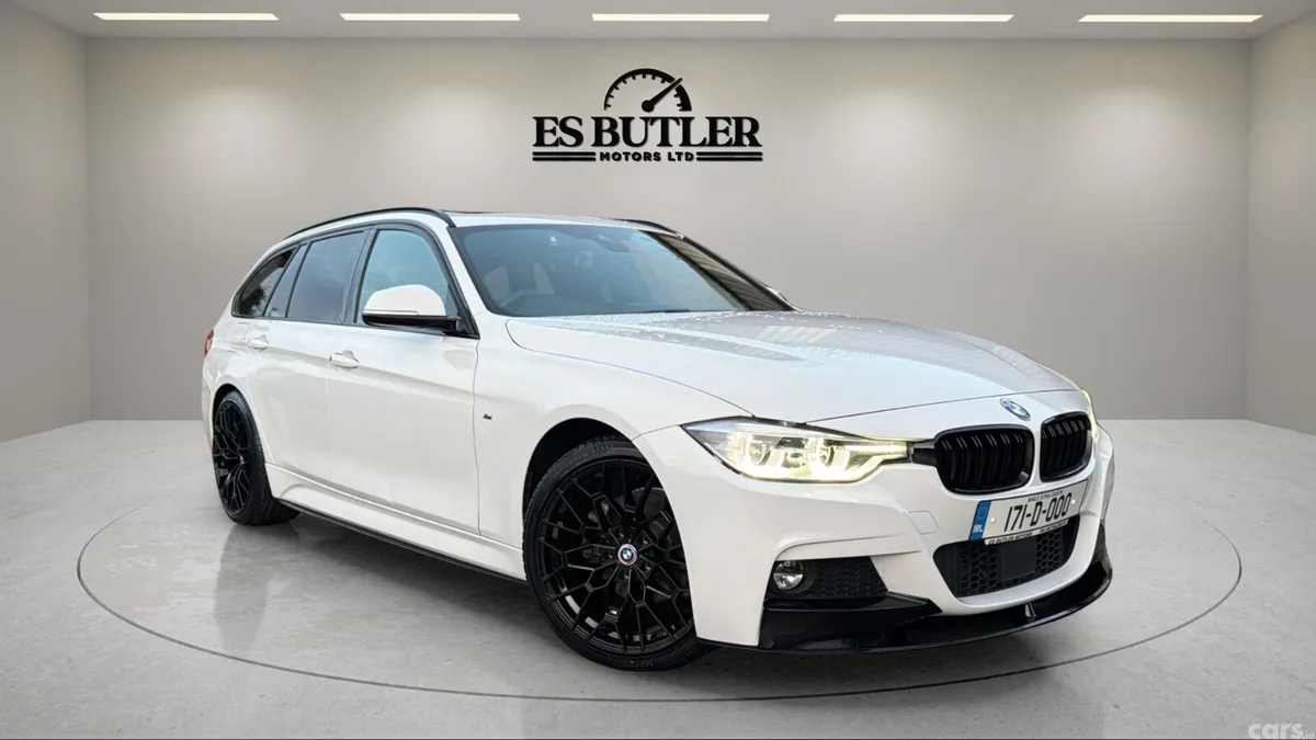 BMW 3-Series Estate, Diesel, 2017, White