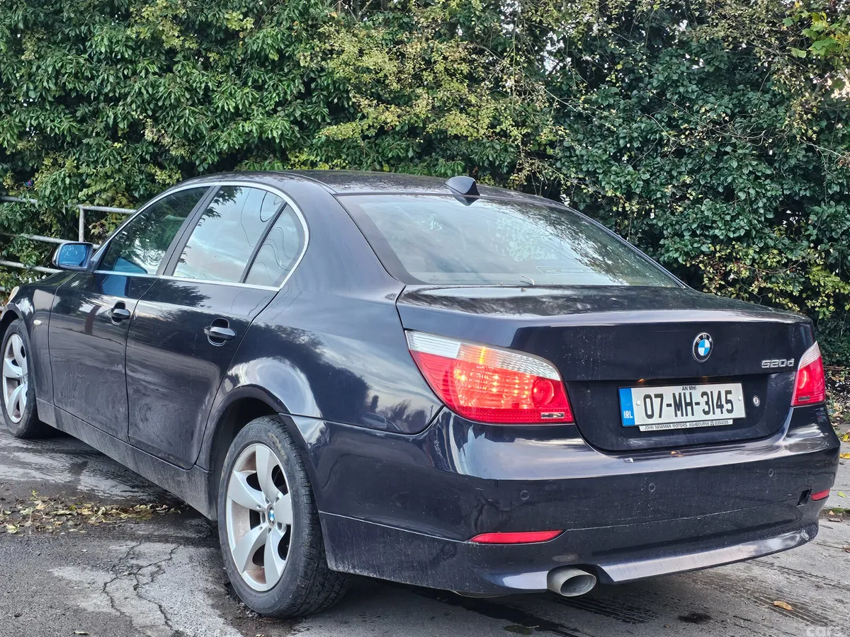 BMW 5-Series Saloon, Diesel, 2007, Blue