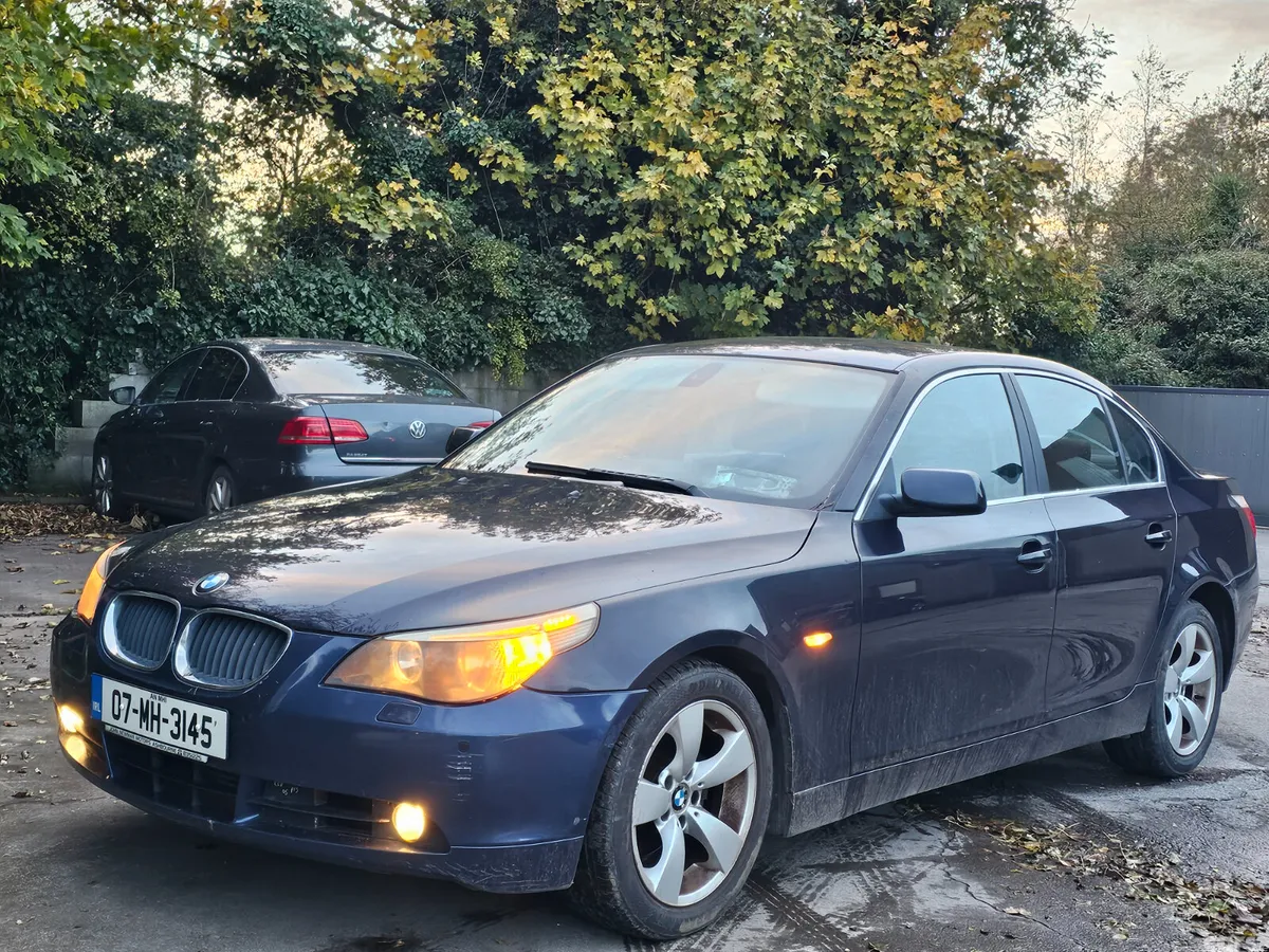 BMW 5-Series Saloon, Diesel, 2007, Blue
