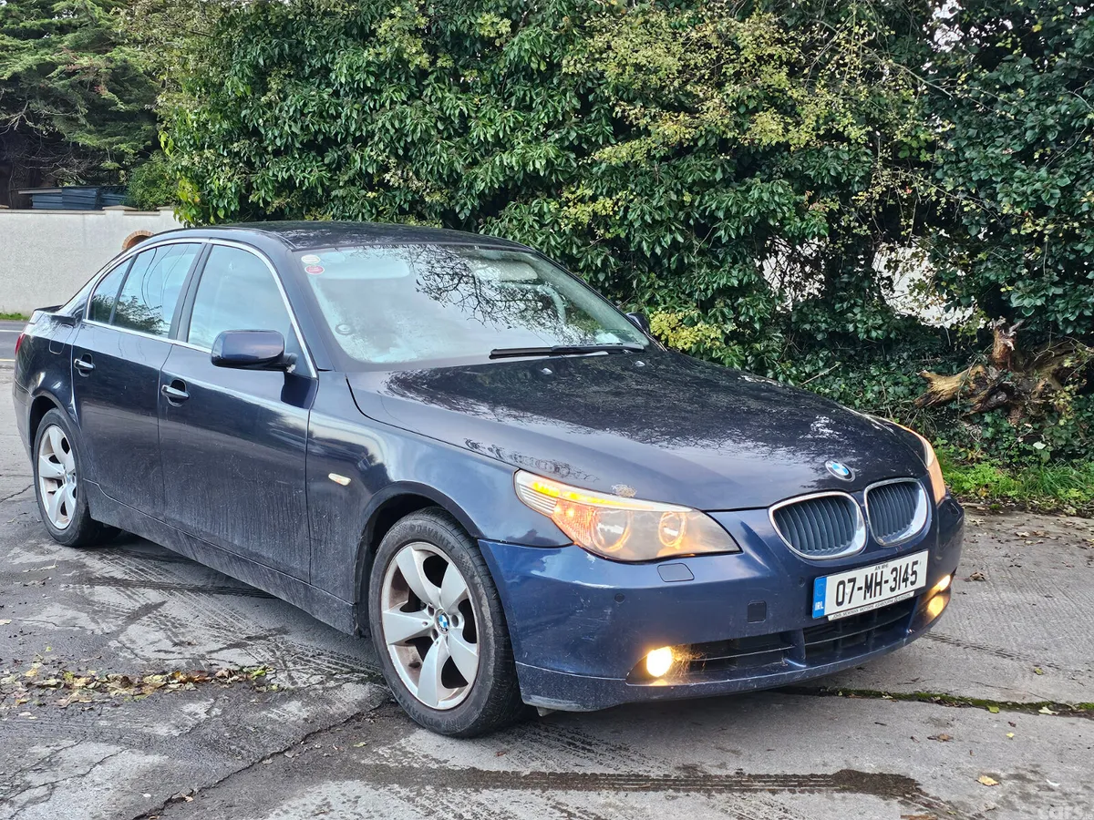 BMW 5-Series Saloon, Diesel, 2007, Blue