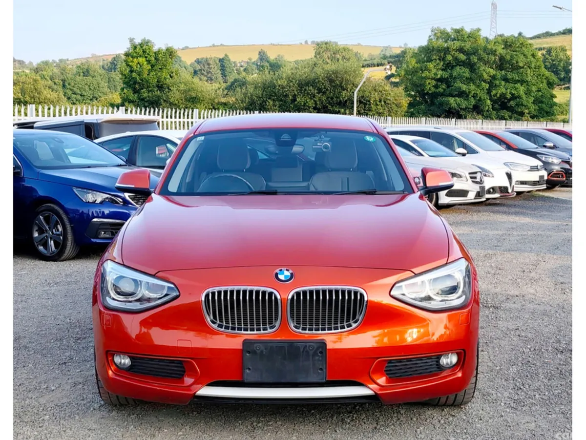 BMW 1-Series Hatchback, Petrol, 2014, Orange