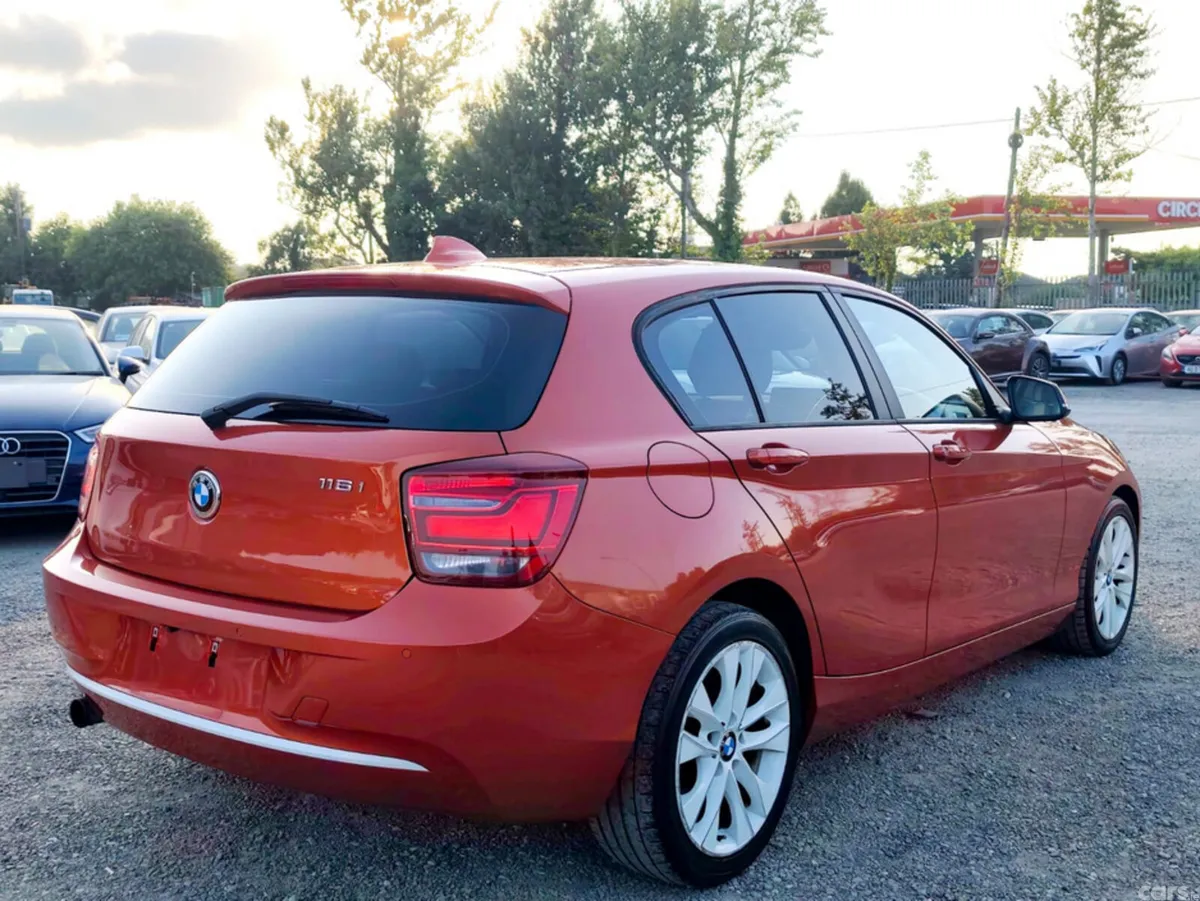 BMW 1-Series Hatchback, Petrol, 2014, Orange
