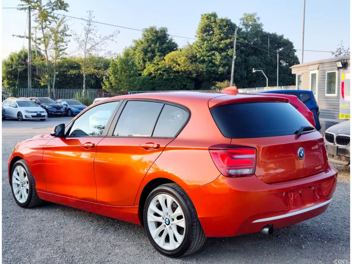 BMW 1-Series Hatchback, Petrol, 2014, Orange