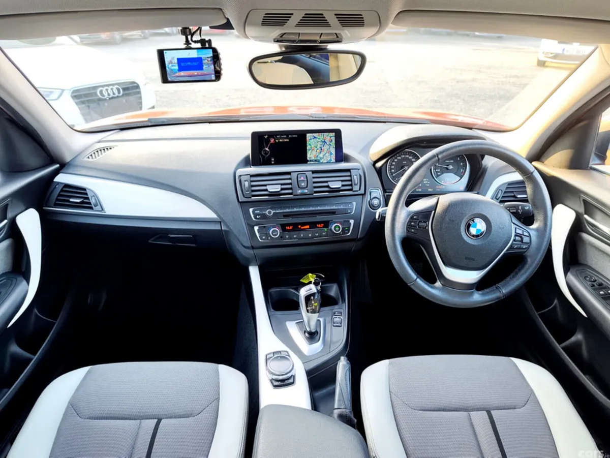 BMW 1-Series Hatchback, Petrol, 2014, Orange