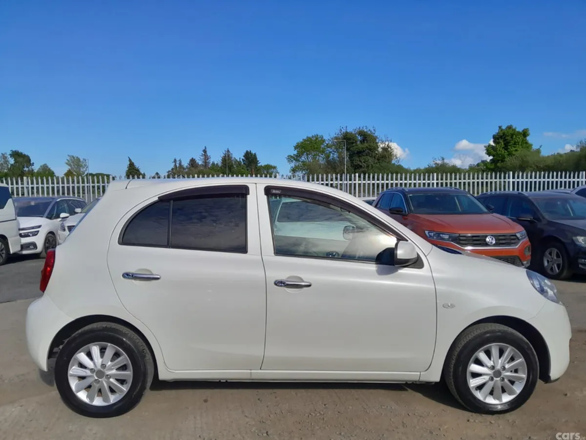 Nissan March Hatchback, Petrol, 2016, White