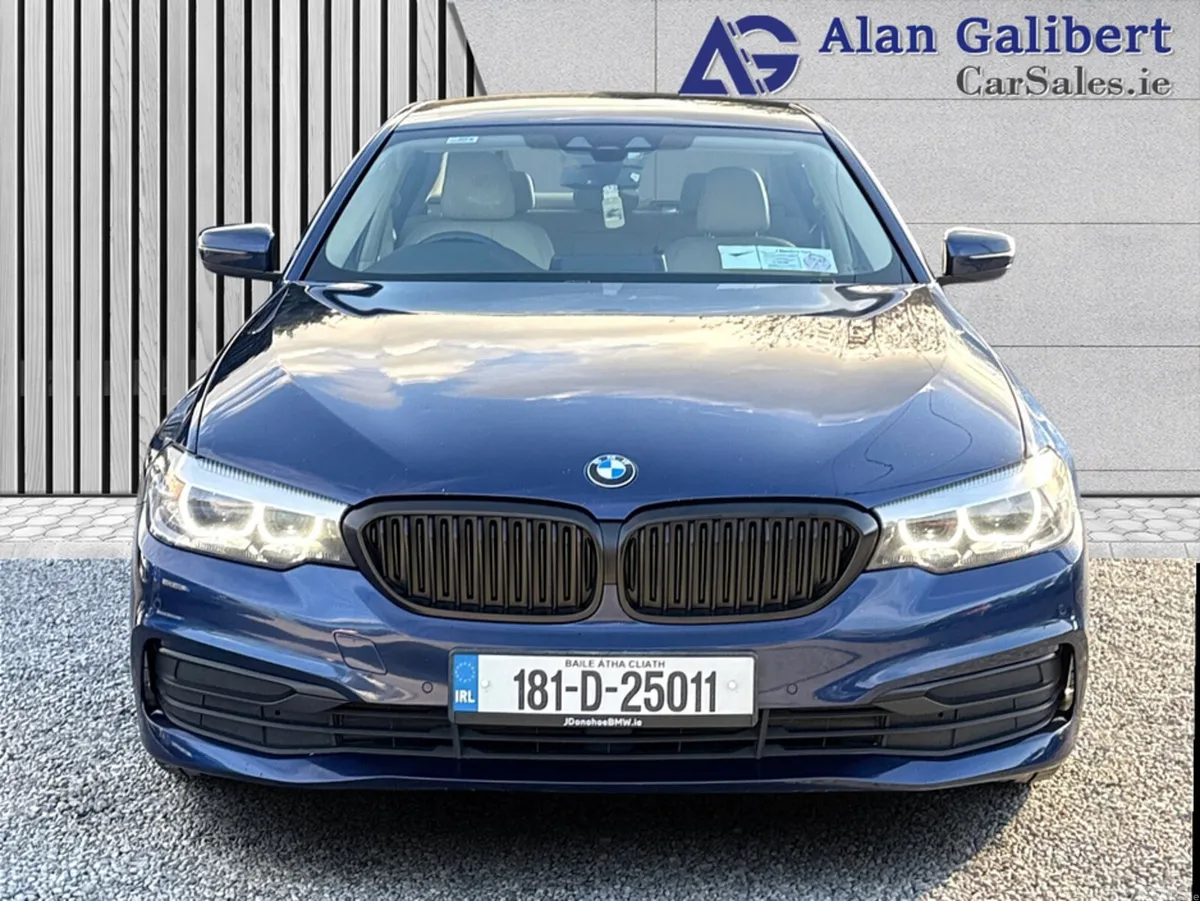 BMW 5-Series Saloon, Diesel, 2018, Blue