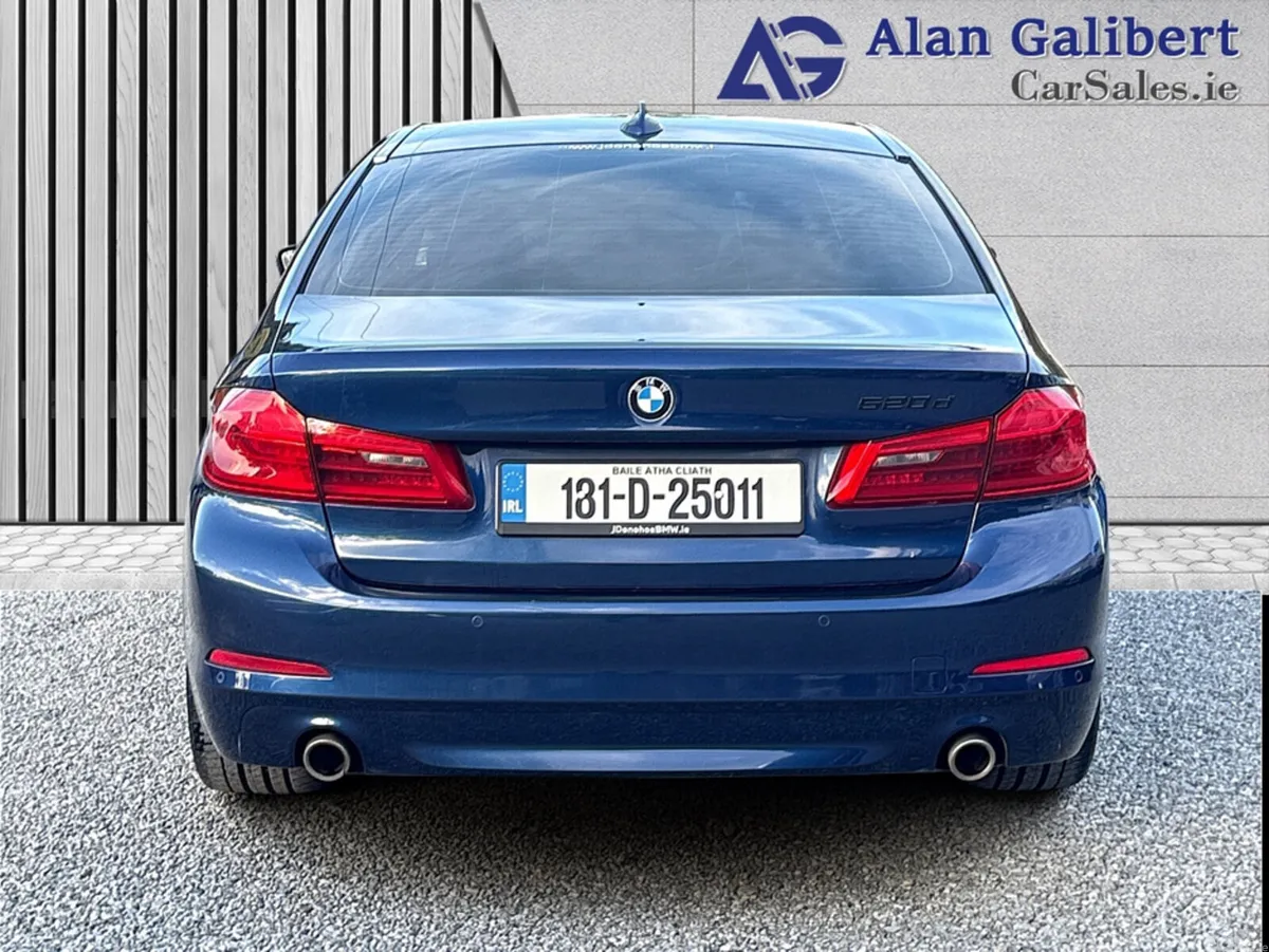BMW 5-Series Saloon, Diesel, 2018, Blue