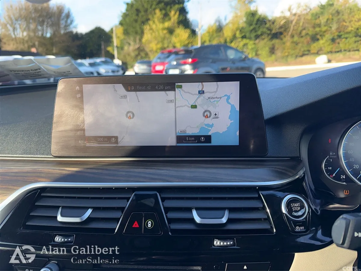 BMW 5-Series Saloon, Diesel, 2018, Blue