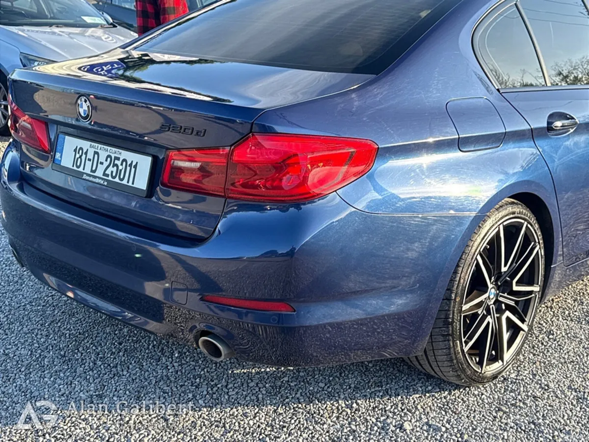 BMW 5-Series Saloon, Diesel, 2018, Blue